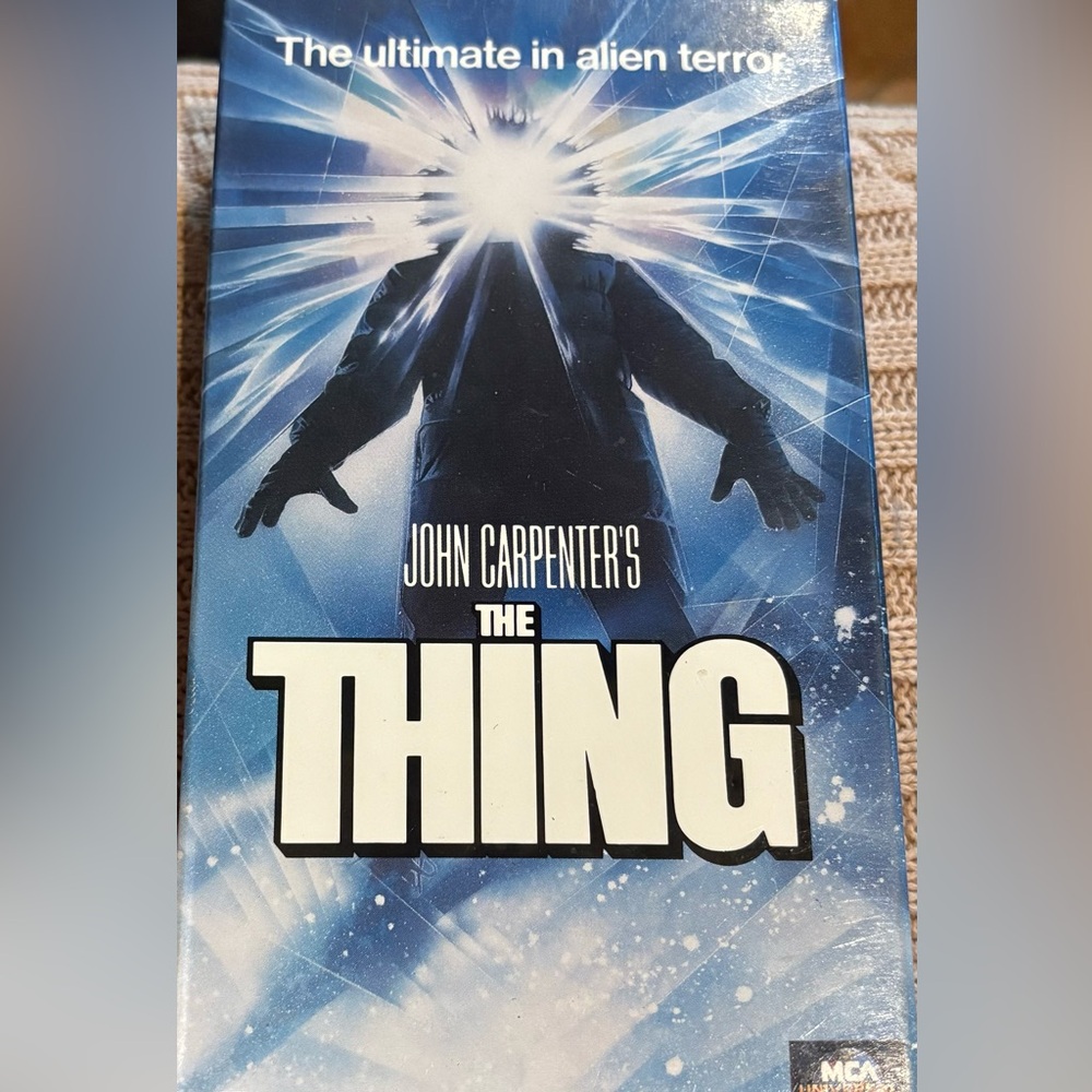 The Thing VHS Tape